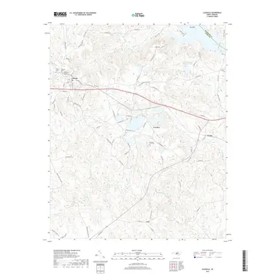 2019 Map of Lilesville, 2019 Print