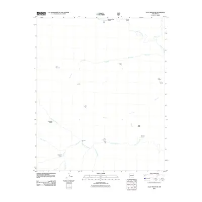 2011 Map of Lilley Mountain, 2011 Print