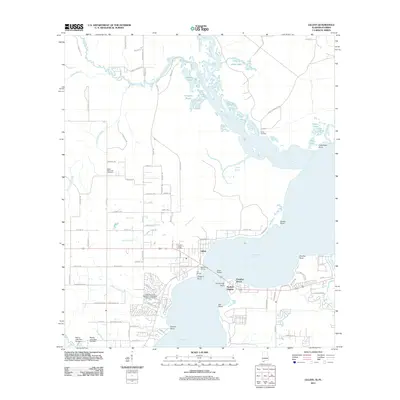 2011 Map of Lillian, 2011 Print