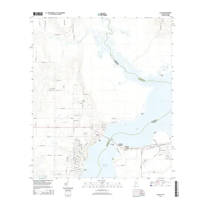 2014 Map of Lillian, 2014 Print