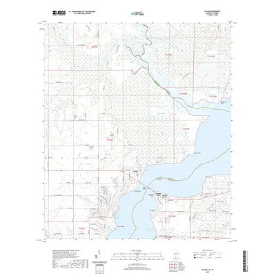 2020 Map of Lillian, 2020 Print