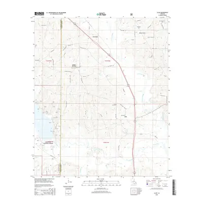 2015 Map of Lillie, 2015 Print
