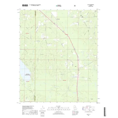 2018 Map of Lillie, 2018 Print
