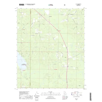 2020 Map of Lillie, 2020 Print