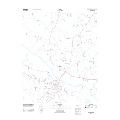 2013 Map of Lillington, 2013 Print