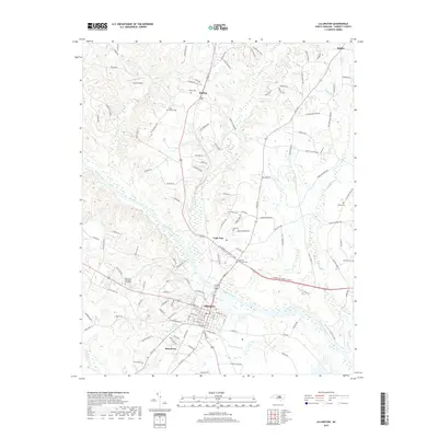2019 Map of Lillington, 2019 Print