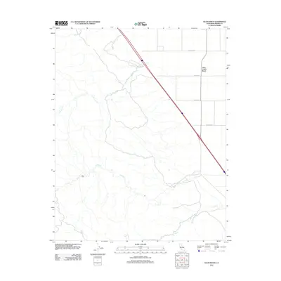 2012 Map of Lillis Ranch, 2012 Print
