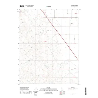 2018 Map of Lillis Ranch, 2018 Print