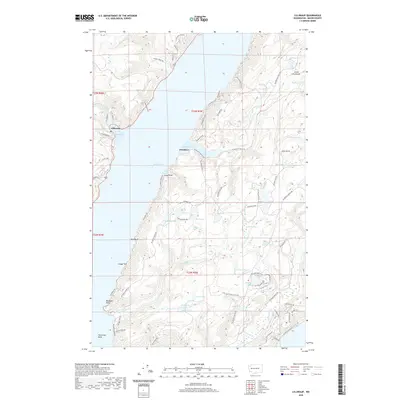 2020 Map of Lilliwaup, 2020 Print