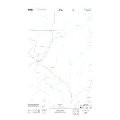 2013 Map of Lily, 2013 Print