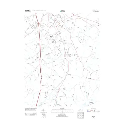2013 Map of Lily, 2013 Print