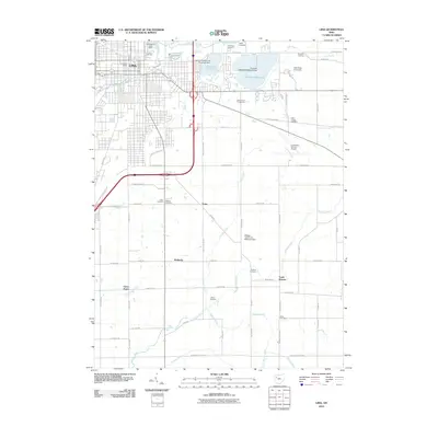 2010 Map of Lima, 2010 Print