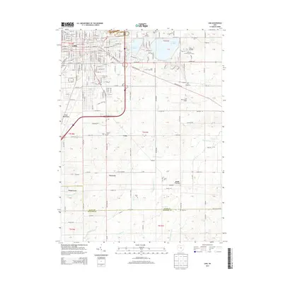 2013 Map of Lima, 2013 Print