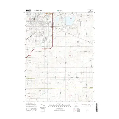 2016 Map of Lima, 2016 Print