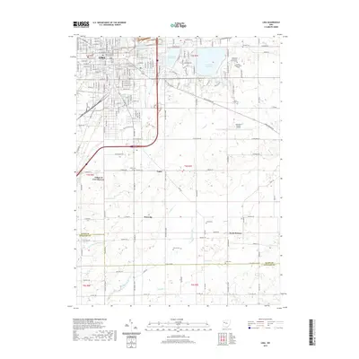 2019 Map of Lima, 2019 Print