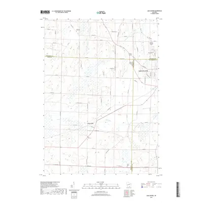 2018 Map of Lima Center, 2018 Print