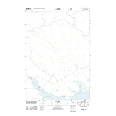 2011 Map of Lima Dam, 2011 Print