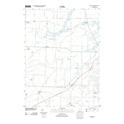 2010 Map of Limaville, 2010 Print
