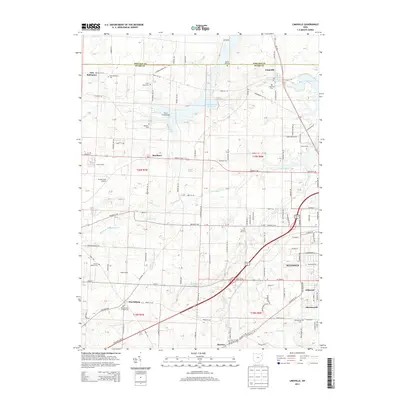 2013 Map of Limaville, 2013 Print