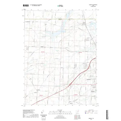 2019 Map of Limaville, 2019 Print