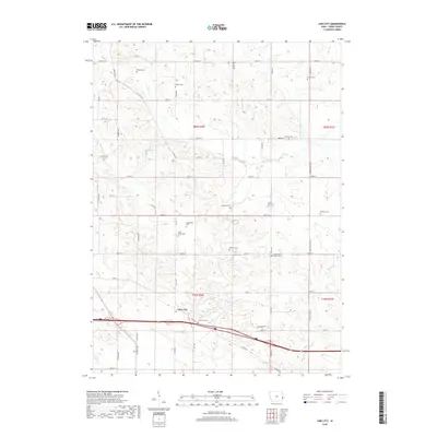 2018 Map of Lime City, 2018 Print