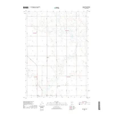2019 Map of Lime Creek, 2019 Print