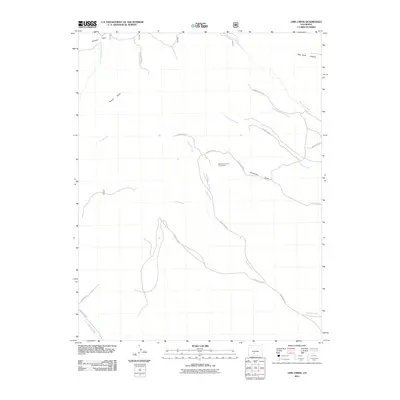 2011 Map of Lime Creek, 2011 Print
