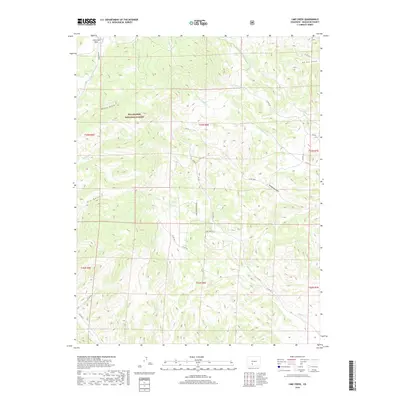 2019 Map of Lime Creek, 2019 Print