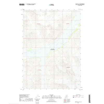 2017 Map of Lime Hills A-1 SE, 2017 Print