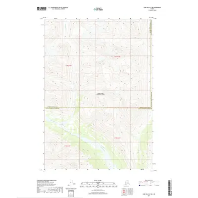 2017 Map of Lime Hills B-1 NE, 2017 Print