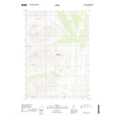 2017 Map of Lime Hills B-1 SE, 2017 Print