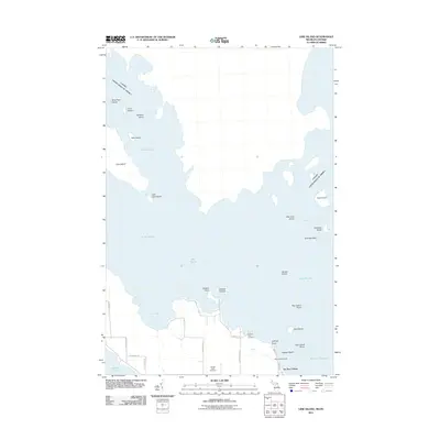 2011 Map of Lime Island, 2011 Print