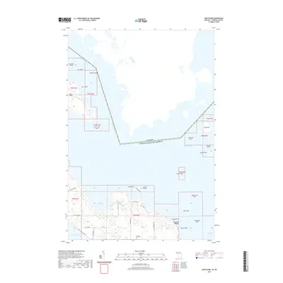2019 Map of Lime Island, 2019 Print