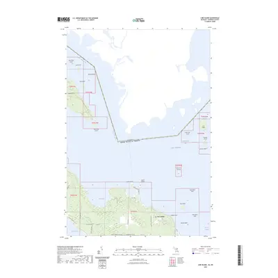 2023 Map of Lime Island, 2023 Print