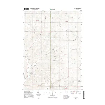 2016 Map of Lime Ridge, 2016 Print