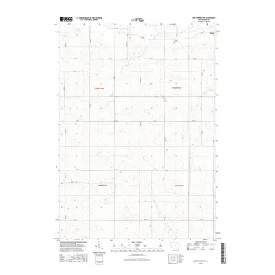 2015 Map of Lime Springs NW, 2015 Print