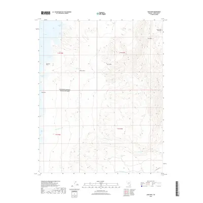 2018 Map of Lime Wash, 2018 Print