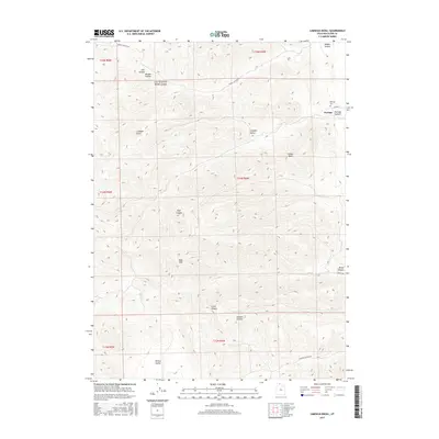 2017 Map of Limekiln Knoll, 2017 Print