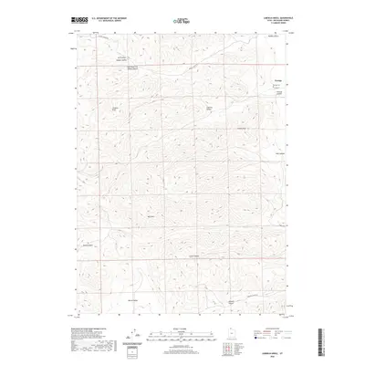2020 Map of Limekiln Knoll, 2020 Print
