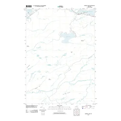 2010 Map of Limekiln Lake, 2010 Print