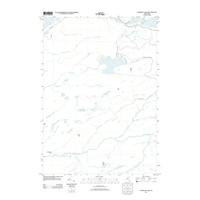 2013 Map of Limekiln Lake, 2013 Print