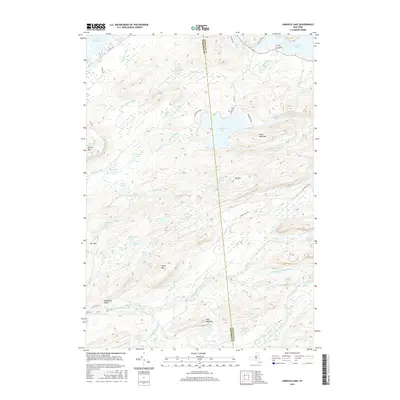 2016 Map of Limekiln Lake, 2016 Print