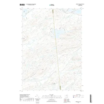 2019 Map of Limekiln Lake, 2019 Print