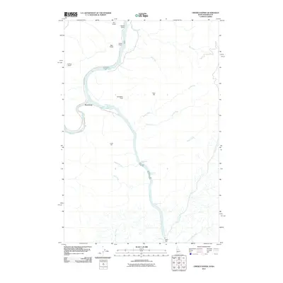 2011 Map of Limekiln Rapids, 2011 Print