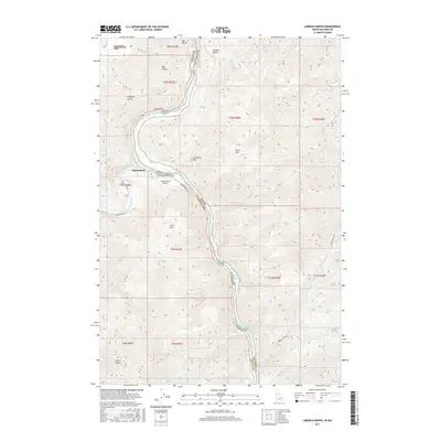 2017 Map of Limekiln Rapids, 2017 Print