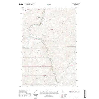 2020 Map of Limekiln Rapids, 2020 Print
