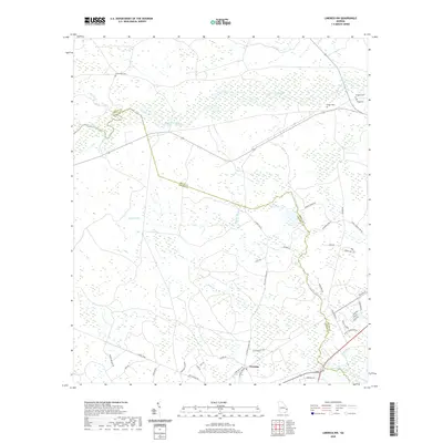 2020 Map of Limerick NW, 2020 Print
