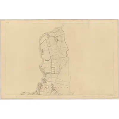 1840 Map of Limerick - Sheet 1, 1844 Print