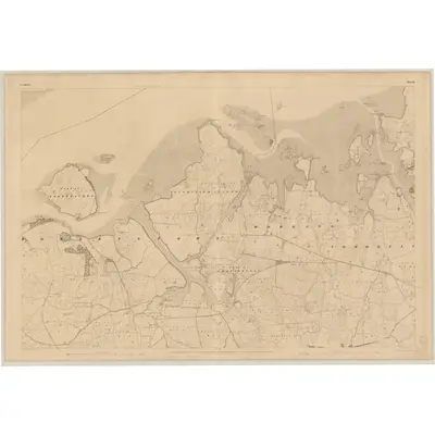 1841 Map of Limerick - Sheet 10, 1844 Print