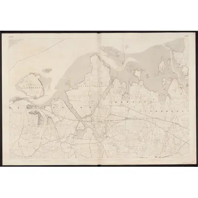 1841 Map of Limerick - Sheet 10, 1858 Print